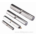 Water drop welding hinge for swing door